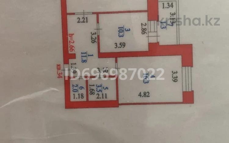 2-бөлмелі пәтер, 67 м², 10/10 қабат, Култобе 11 — Сейфуллина-Сембинова, бағасы: 25 млн 〒 в Астане, р-н Байконур — фото 2