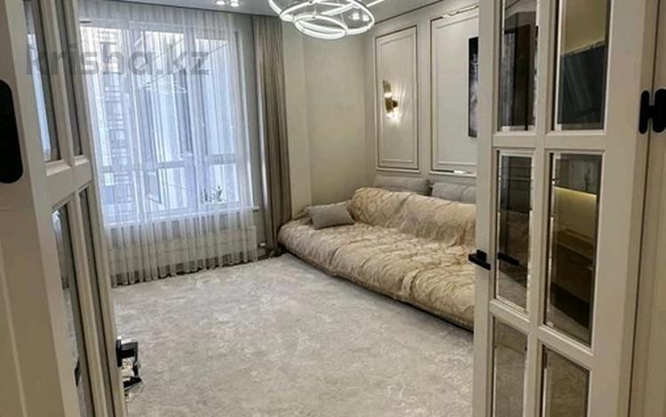 3-комнатная квартира · 90 м² · 13/18 этаж, Санжара Асфендиярова 8 за 60 млн ₸ в Астане, Нура р-н — фото 2