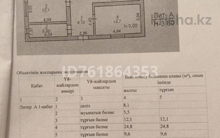 Отдельный дом · 6 комнат · 117.1 м² · 8 сот., ЖМ Мартобе, Сайрам тұрғын үй алабы, 230 орам, 229 — Магазин Расул, ЖанАру балабақшасы. №27 орта мектеп жанында за 18 млн 〒 в Шымкенте, Каратауский р-н — фото 2