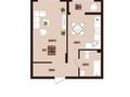 1-бөлмелі пәтер · 38.54 м² · 6/7 қабат, ул. Е 118, уч. 2 2, бағасы: ~ 22.7 млн ₸ в Астане, Есильский р-н — фото 2