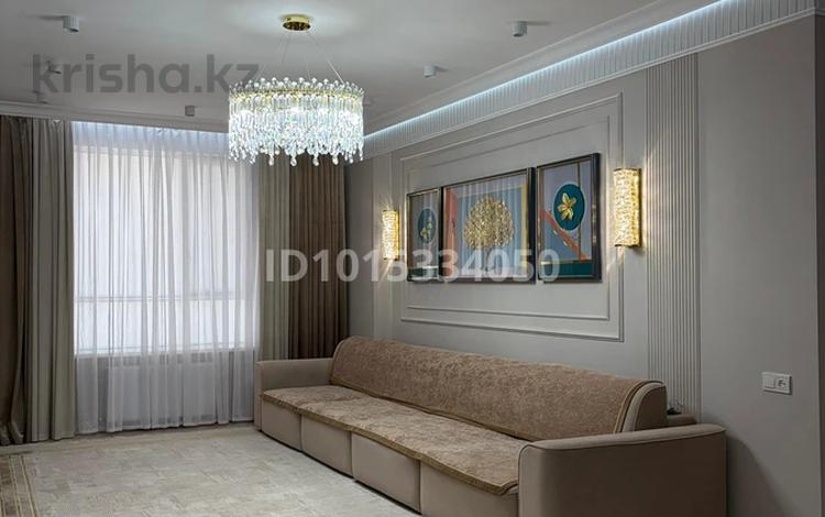 3-комнатная квартира · 103 м² · 11/16 этаж, мкр Кайтпас 2, Сырым батыра 99/3 за 73 млн ₸ в Шымкенте, Абайский р-н — фото 2
