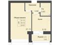 1-бөлмелі пәтер · 40.5 м² · 2/9 қабат, Ул.Ш.Уалиханова 42, бағасы: ~ 20 млн ₸ в Петропавловске — фото 4