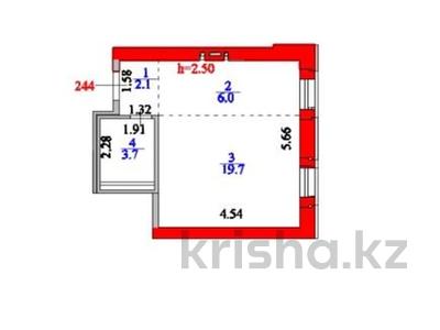 1-комнатная квартира · 31.5 м² · 10/10 этаж, Кургальжинское шоссе 22/1 за ~ 10.1 млн ₸ в Астане, Нура р-н