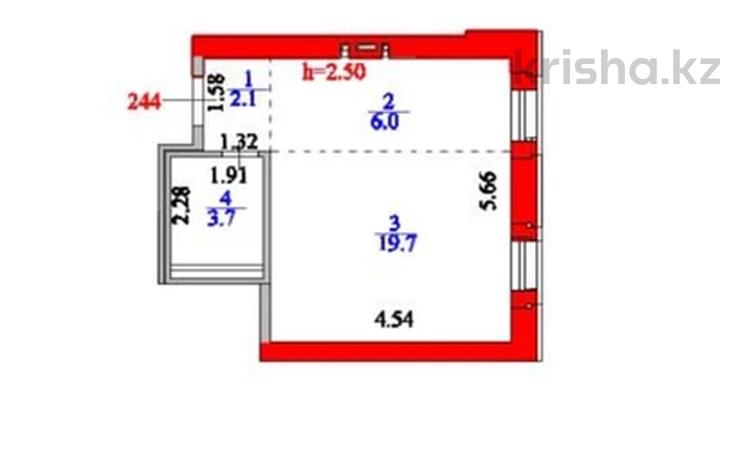 1-бөлмелі пәтер · 31.5 м² · 10/10 қабат, Кургальжинское шоссе 22/1, бағасы: ~ 10.1 млн ₸ в Астане, Нура р-н — фото 6