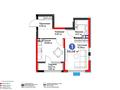 1-комнатная квартира · 39 м² · 4/6 этаж, Бауыржана Момышулы 11/14а — Дом Сдан, ключи на руках за 29.5 млн ₸ в Алматы, Алатауский р-н — фото 2