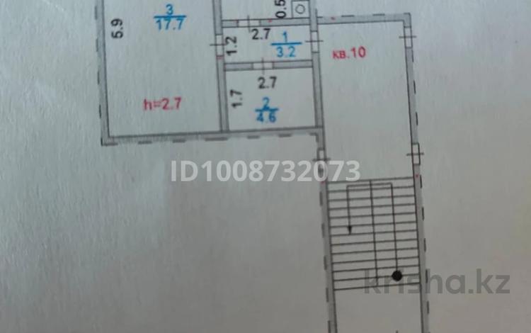 1-бөлмелі пәтер · 36.2 м² · 1/2 қабат, Ауэзова, бағасы: 7.5 млн ₸ в Ботакаре — фото 2