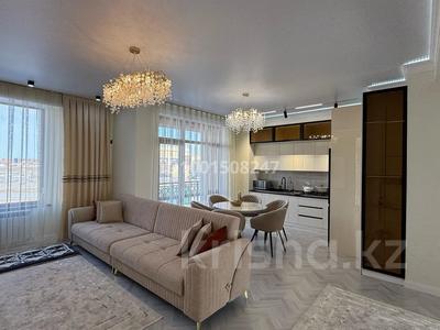 3-комнатная квартира · 80 м² · 2 этаж, проспект Саттарханова 25Бк2, 15 — проспект Саттарханова 25Бк2, ЖК Керуен сарай 15 дом 2 этаж за 50 000 〒 в Туркестане