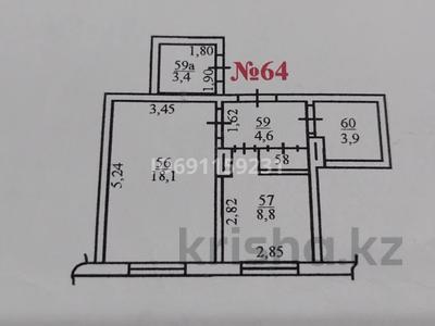 1-комнатная квартира, 40 м², 5/9 этаж, Толе би 110 — Байтурсынова / Шарипова за 37 млн 〒 в Алматы, Алмалинский р-н