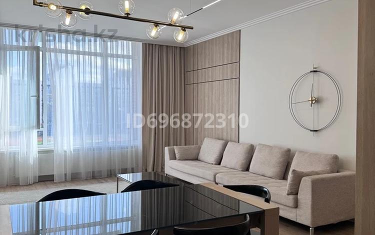 3-бөлмелі пәтер, 90 м², 5/9 қабат ай сайын, БухарЖырау 28а, бағасы: 1.2 млн 〒 в Астане, Есильский р-н — фото 2