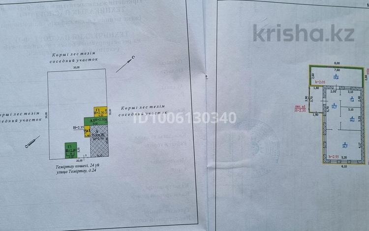 Отдельный дом · 3 комнаты · 88 м² · 6 сот., Темиртауская 24 — 3 и 2 линейная за 21 млн 〒 в Зачаганске — фото 2