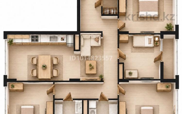 4-бөлмелі пәтер · 113 м² · 9/9 қабат, Кенесары 54, бағасы: 76 млн ₸ в Астане, р-н Байконур — фото 2