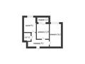 2-комнатная квартира · 51.9 м² · 4/5 этаж, Юбилейный за 26 млн ₸ в Костанае — фото 26