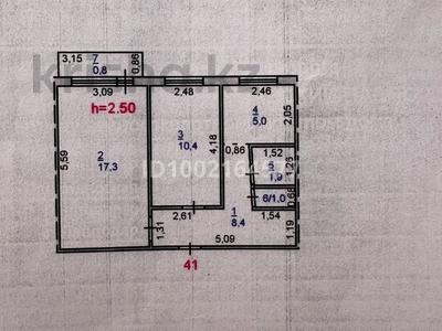 2-комнатная квартира · 44.8 м² · 4/5 этаж, Павлова — Район ТД «Алатау», кафе «Весна» за 17 млн 〒 в Павлодаре