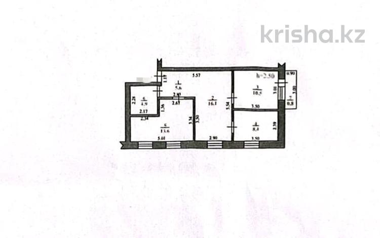 3-бөлмелі пәтер · 60 м² · 3/5 қабат, ул. Саратов, бағасы: 16.5 млн ₸ в Уральске — фото 7