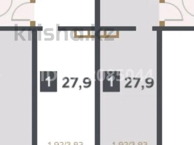 1-бөлмелі пәтер · 29 м² · 9/9 қабат, Просп. Алатау 555, бағасы: 16.3 млн ₸ в Алматы, Наурызбайский р-н