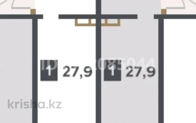 1-бөлмелі пәтер · 29 м² · 9/9 қабат, Просп. Алатау 555, бағасы: 16.3 млн ₸ в Алматы, Наурызбайский р-н — фото 2