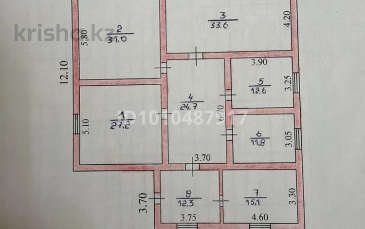 Отдельный дом · 6 комнат · 168.3 м² · 1377 сот., Азан Балов 43 за 12 млн 〒 в Бейнеу — фото 2