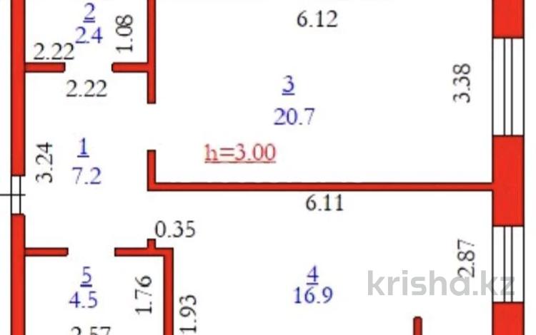 1-комнатная квартира · 51.7 м² · 5/5 этаж, мкр. Алтын орда, Микрорайон Алтын Орда 349 — Новый стадион,драмтеатр за 18.5 млн ₸ в Актобе — фото 12