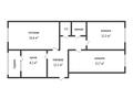 3-бөлмелі пәтер · 65.3 м² · 6/6 қабат, Б. Майлина 57, бағасы: 22.5 млн ₸ в Костанае — фото 23