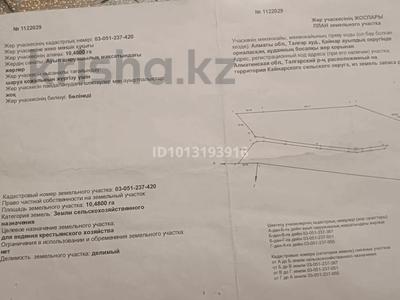 Участок · 10 га, Жаналык (Талгарский район) за 220 млн ₸