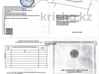 Жер телімі · 10 га, Жаналық (Талғар ауданы), бағасы: 220 млн ₸ в Жаналык (Талгарский район)