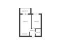 2-комнатная квартира · 48 м² · 3/9 этаж, Магжана Жумабаева 13 за ~ 18.9 млн ₸ в Кокшетау — фото 9