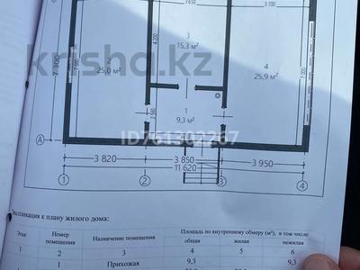 Отдельный дом · 3 комнаты · 75.5 м² · 10 сот., Ардагерлео 2а — Ардагерлер за 10 млн 〒 в Талапкер 