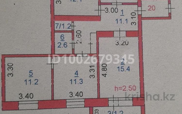 4-бөлмелі пәтер · 73 м² · 5/6 қабат, Баумана 12 — Военный городок, бағасы: 29 млн ₸ в Костанае — фото 2