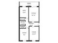 3-бөлмелі пәтер · 61.5 м² · 6/6 қабат, Братьев жубановых, бағасы: 14.5 млн ₸ в Актобе — фото 16