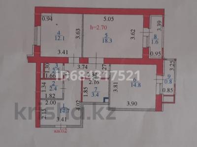 2-комнатная квартира, 72 м², Е 767 11 за 22 млн 〒 в Астане, Есильский р-н