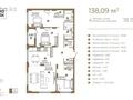 4-комнатная квартира · 138.1 м², Достык 8/5 — ИПОТЕКА / РАССРОЧКА за 102.9 млн ₸ в Астане, Есильский р-н — фото 3