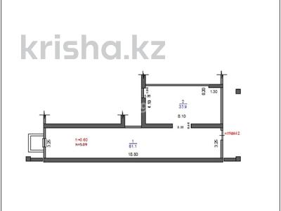 Свободное назначение, офисы, магазины и бутики, салоны красоты, медцентры и аптеки · 95 м² за 105 млн 〒 в Алматы, Бостандыкский р-н