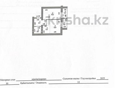 2-комнатная квартира · 60 м² · 9/12 этаж, ​Улица Шамши Калдаяков, 46 46 — Самая низкая цена (ДОКУМЕНТЫ НА РУКАХ) за 21.9 млн ₸ в Астане, Сарайшык р-н
