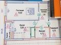 1-бөлмелі пәтер, 42.4 м², 8/23 қабат, БейбарысСултан 12, бағасы: 14 млн 〒 в Астане, Сарыарка р-н — фото 2