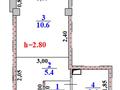 1-бөлмелі пәтер · 21.3 м² · 3/3 қабат, Жангозина 61Б, бағасы: 15 млн ₸ в Каскелене — фото 16