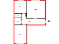 2-комнатная квартира · 52.8 м² · 5/5 этаж, мкр Юго-Восток, Мкр Юго-Восток, мкр Орбита за 19.3 млн ₸ в Караганде, Казыбек би р-н — фото 2