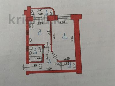 1-комнатная квартира, 40 м², 2/9 этаж, Нур Актобе за 10 млн 〒