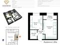 1-бөлмелі пәтер · 39.5 м² · 8/12 қабат, Улы Дала 38/1, бағасы: ~ 26.2 млн ₸ в Астане, Нура р-н — фото 8