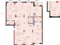 5-комнатная квартира · 222 м² · 7/7 этаж, Тасшокы, 4​ 4 за 307 млн ₸ в Астане, Алматы р-н