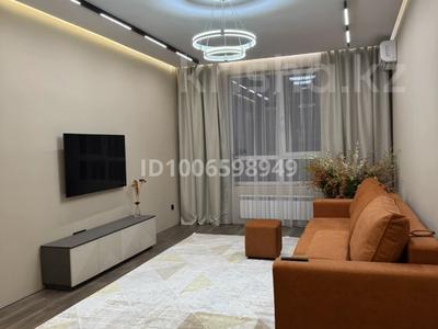 3-комнатная квартира · 90 м² · 13/18 этаж, Утеген батыра 11 В к5 за 35 000 ₸ в Алматы, Ауэзовский р-н