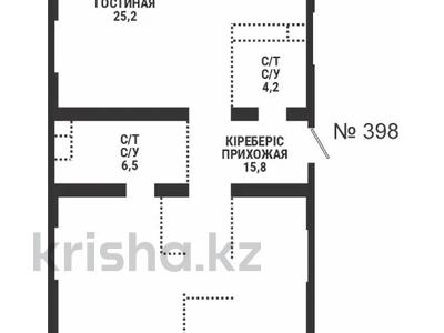 3-бөлмелі пәтер · 121 м² · 14 қабат, Аль-Фараби, бағасы: 115 млн ₸ в Алматы