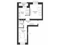 2-комнатная квартира · 69.15 м², Сарайшык р-н за ~ 52.2 млн ₸ в Астане — фото 3