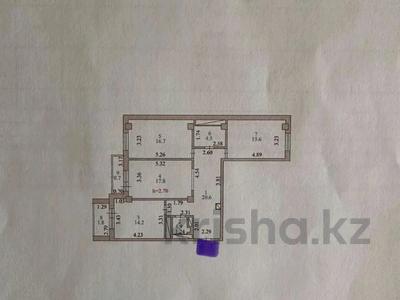 3-комнатная квартира, 94 м², 10/16 этаж, Абая 8 за 38.5 млн 〒 в Астане, Сарыарка р-н