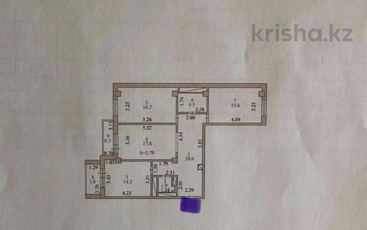 3-комнатная квартира, 94 м², 10/16 этаж, Абая 8 за 38.5 млн 〒 в Астане, Сарыарка р-н — фото 4