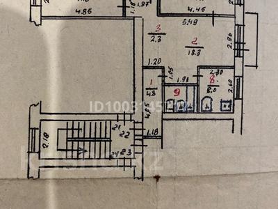 3-комнатная квартира · 57 м² · 2/4 этаж, Космонавтов 17 за 12 млн 〒 в Рудном
