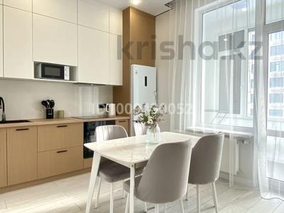 1-комнатная квартира · 50 м² · 9/18 этаж, Достык 8 — Идеально Чисто! Центр! Байтерек! ТЦ Керуен,КТЖ, КазМунайГаз, Байтерек, Мечеть Нур-Астана, КазМедиаЦентр, ГО Форте Банк,Zebra Coffee за 23 000 ₸ в Есильский р-н