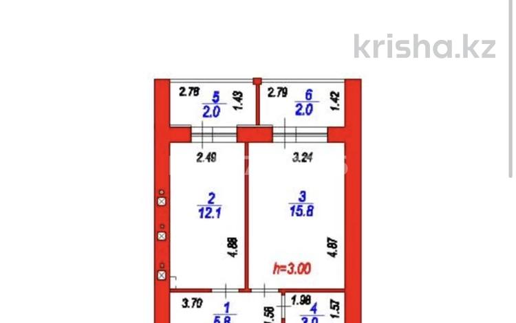 1-бөлмелі пәтер · 41 м² · 8/12 қабат, ​Улица Шамши Калдаяков, 46 46, бағасы: 17.9 млн ₸ в Астане, Сарайшык р-н — фото 5