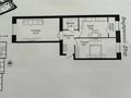 2-комнатная квартира · 70 м² · 6/12 этаж, Улы Дала 38/1 — Улы Дала пересечение Туран за 46.5 млн ₸ в Астане, Нура р-н