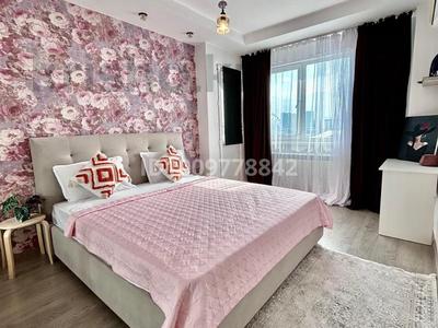 2-комнатная квартира · 60 м² · 15/25 этаж, Абиша Кекилбайулы 38А — ул. Розабакиева-угол Левитана за 20 000 ₸ в Алматы, Бостандыкский р-н