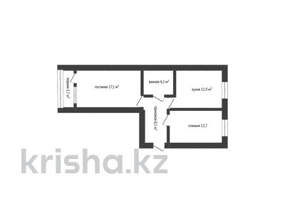 2-бөлмелі пәтер · 56 м² · 2/9 қабат, коктем 5/5 — Apt. 138, бағасы: 21.5 млн ₸ в Кокшетау